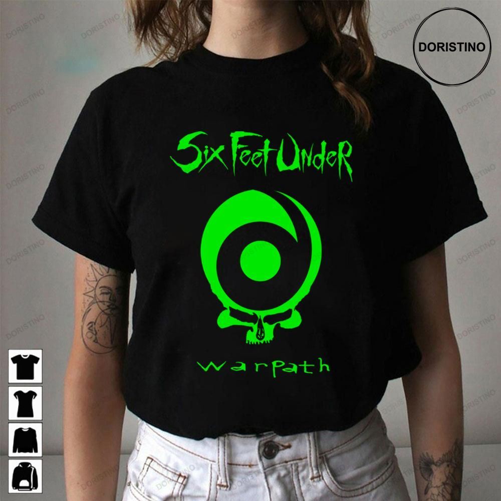 Green Warpath Six Feet Under Awesome Shirts